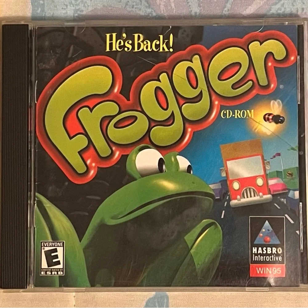 🌺3/$12 Frogger: Hop To It! PC for Windows 95 - Instructions Incl’d